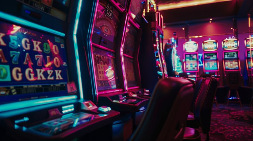 Kartu fitur neon untuk pengalaman tunaitoto